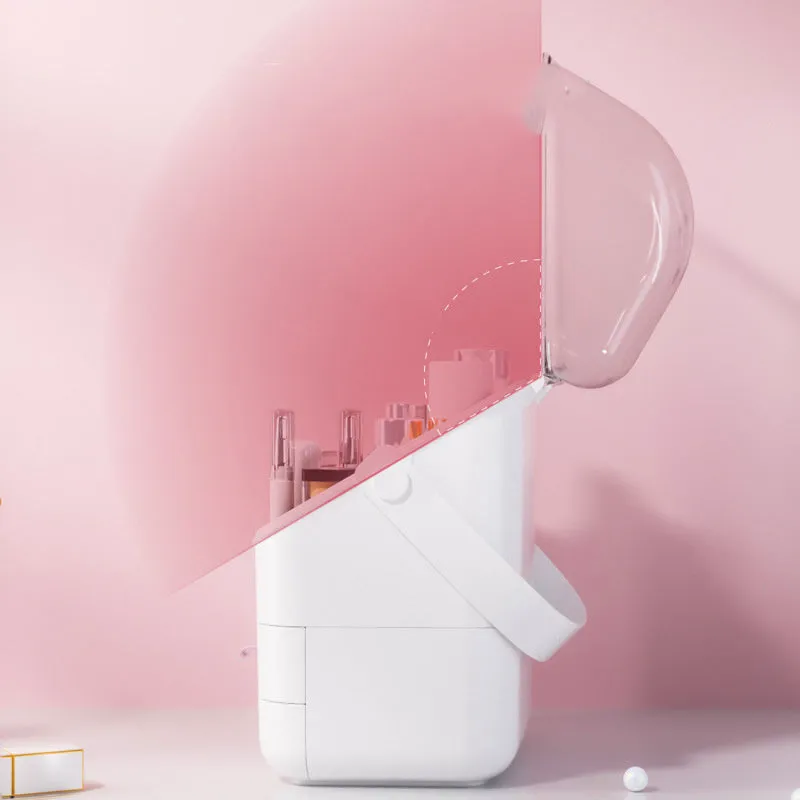 Multifunctional Transparent Makeup Storage Box