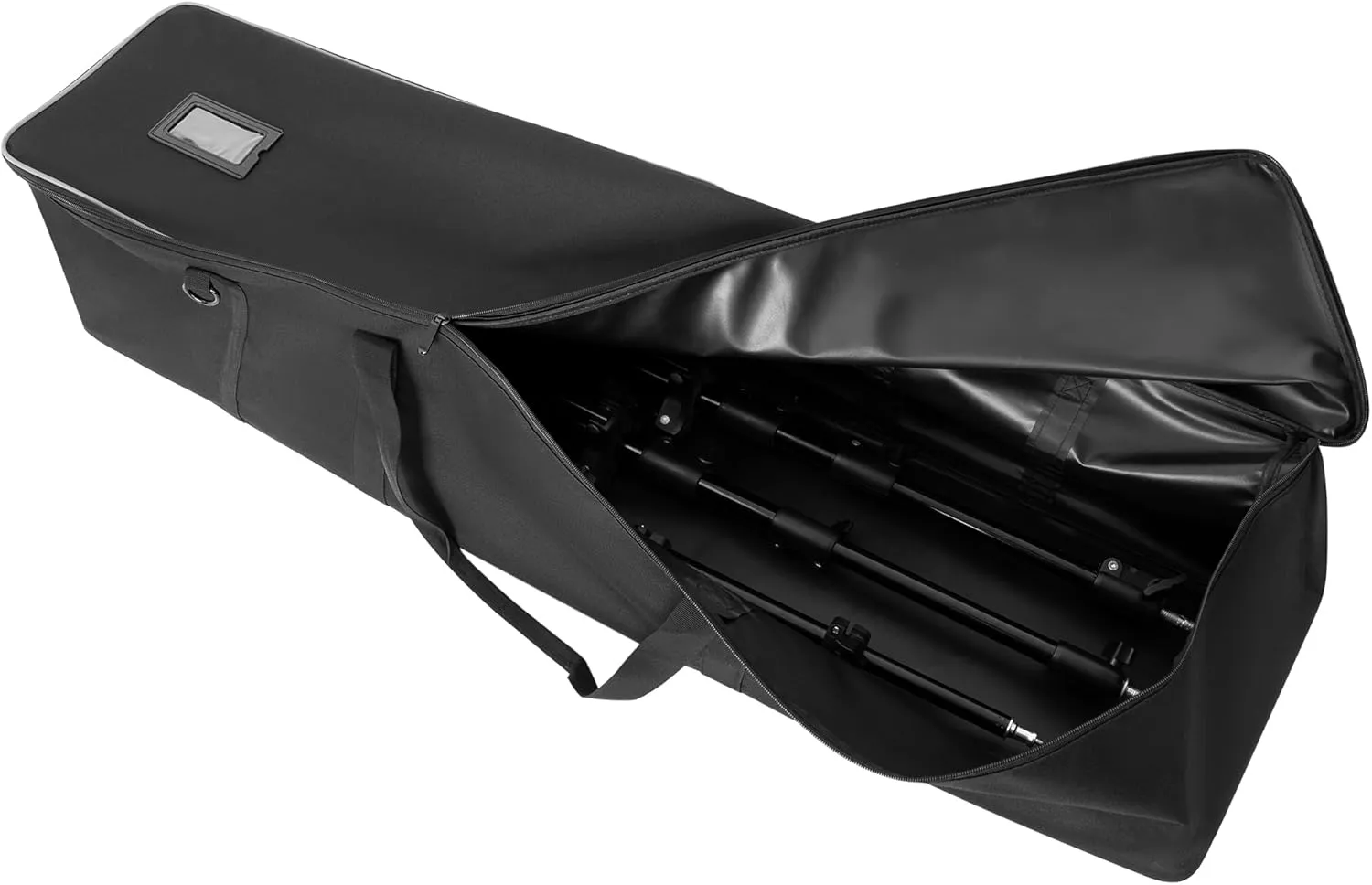 Multifunctional Tripod Bag 45 X 10 X 10 Inches / 114 X 25 X 25 cm Heavy Duty Tripod Carrying Case with Handle for Lights, Speakers, Cameras, Booms, Microphone Stands, Black
