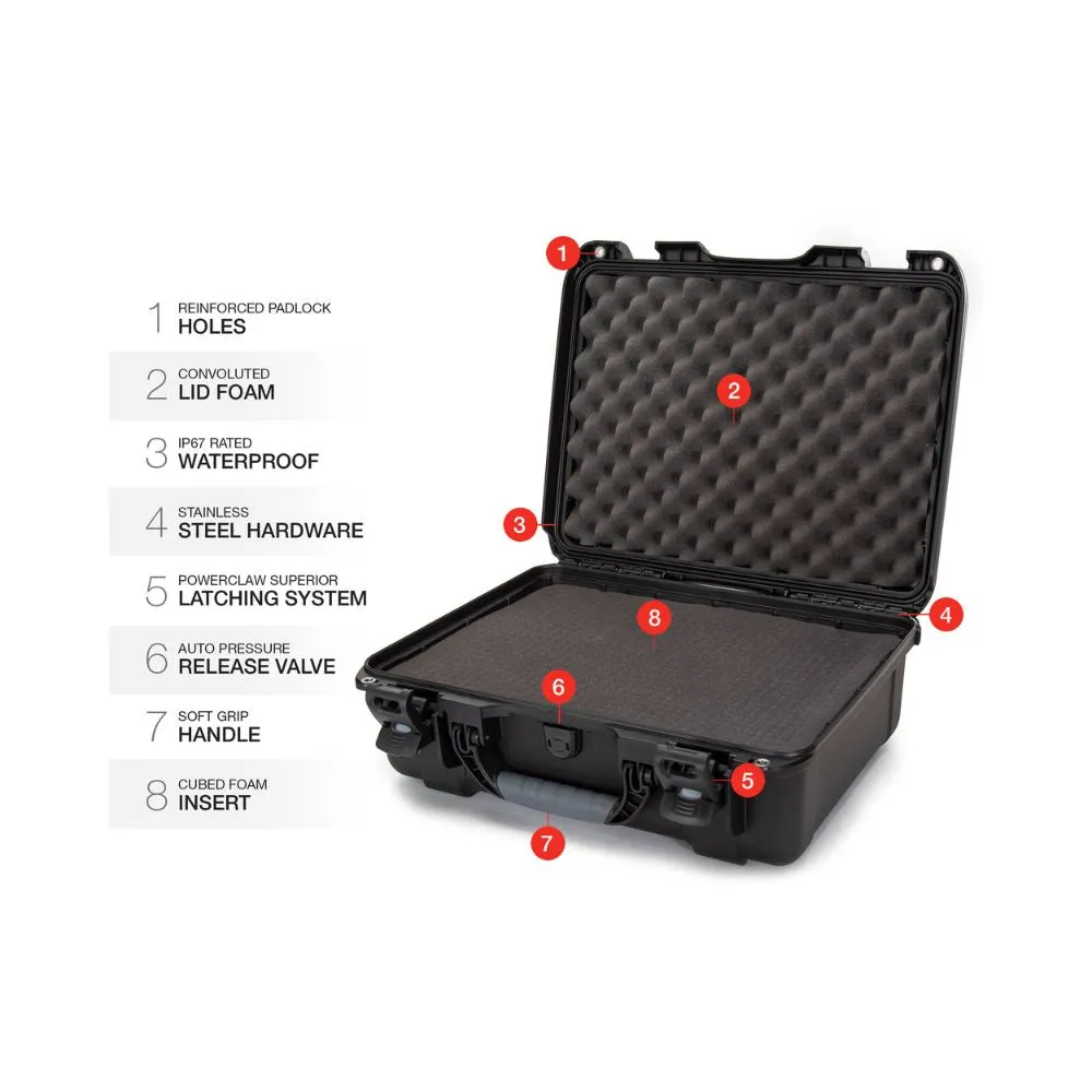 NANUK 930 - Black(Cubed Foam)
