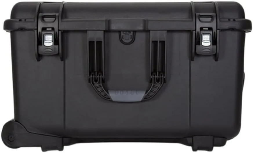 NANUK Wheeled Series 960 Lightweight NK-7 Resin Waterproof Protective Rolling Case with Foam, Black