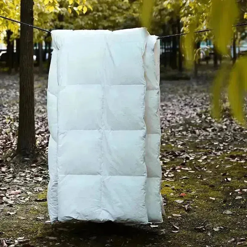 Natural Plant Fiber Quilted Duvet Insert