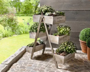 New in box! Assembled Amory Foldable Plant Stand by Ophelia & Co, Retails $170 