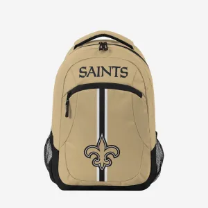 New Orleans Saints Old Gold Alternate Color Action Backpack