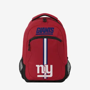 New York Giants Red Alternate Color Action Backpack