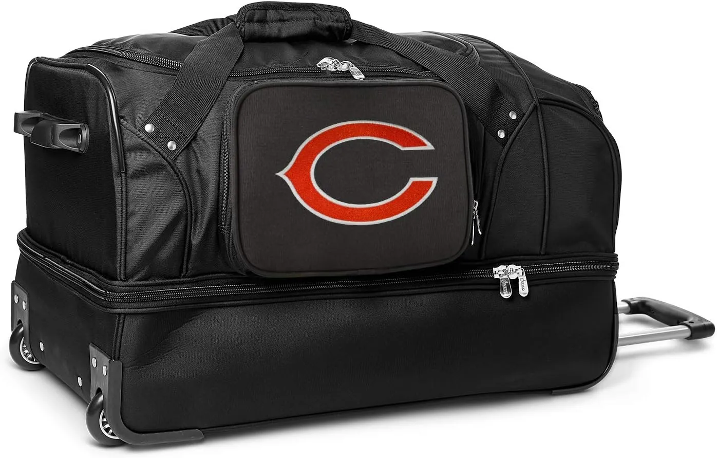 NFL Drop Bottom Rolling Duffel Luggage