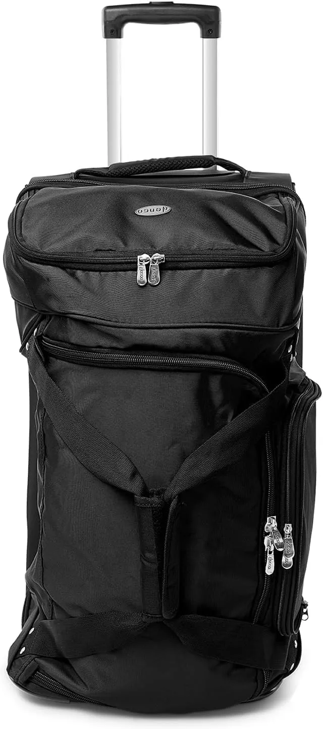 NFL Drop Bottom Rolling Duffel Luggage