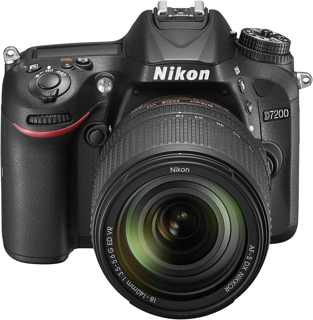 Nikon D7200 DX-format DSLR w/ 18-140mm VR Lens (Black)