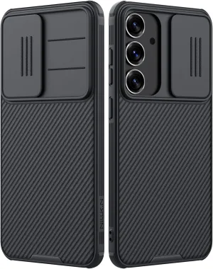Nillkin Galaxy S25 Plus Case, CamShield Pro for Samsung Galaxy S25  Plus 5G Case with Slide Camera Cover Slim Phone Case 2025 6.81'' (Black)