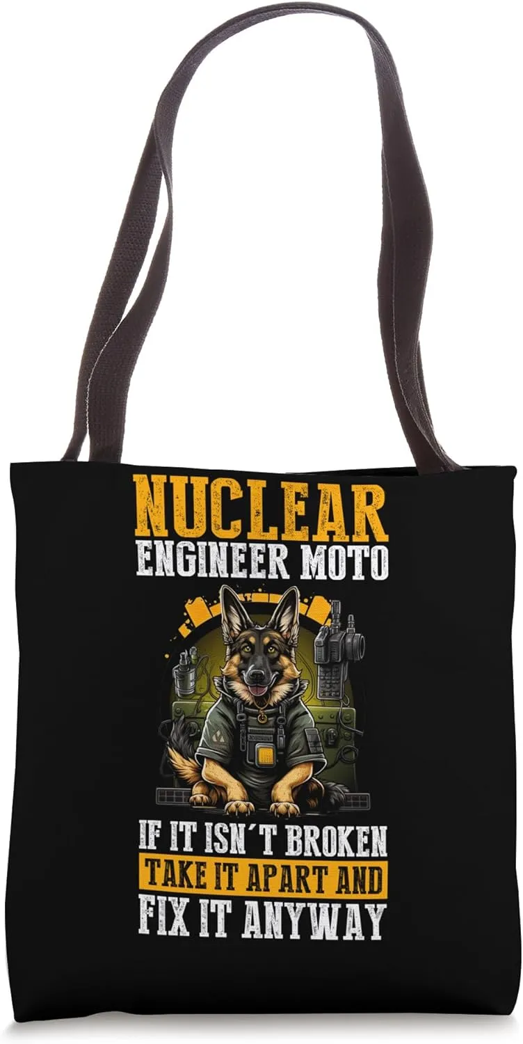 Nuclear Energy Quote for Nuclear Power Tote Bag