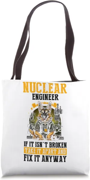 Nuclear Energy Quote for Nuclear Power Tote Bag