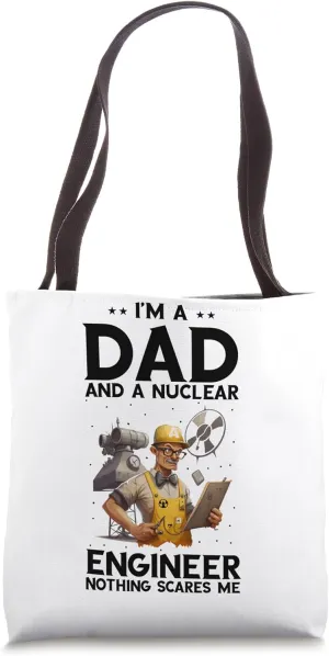 Nuclear Specialist for Atomic Energy and Clean Energy Tote Bag