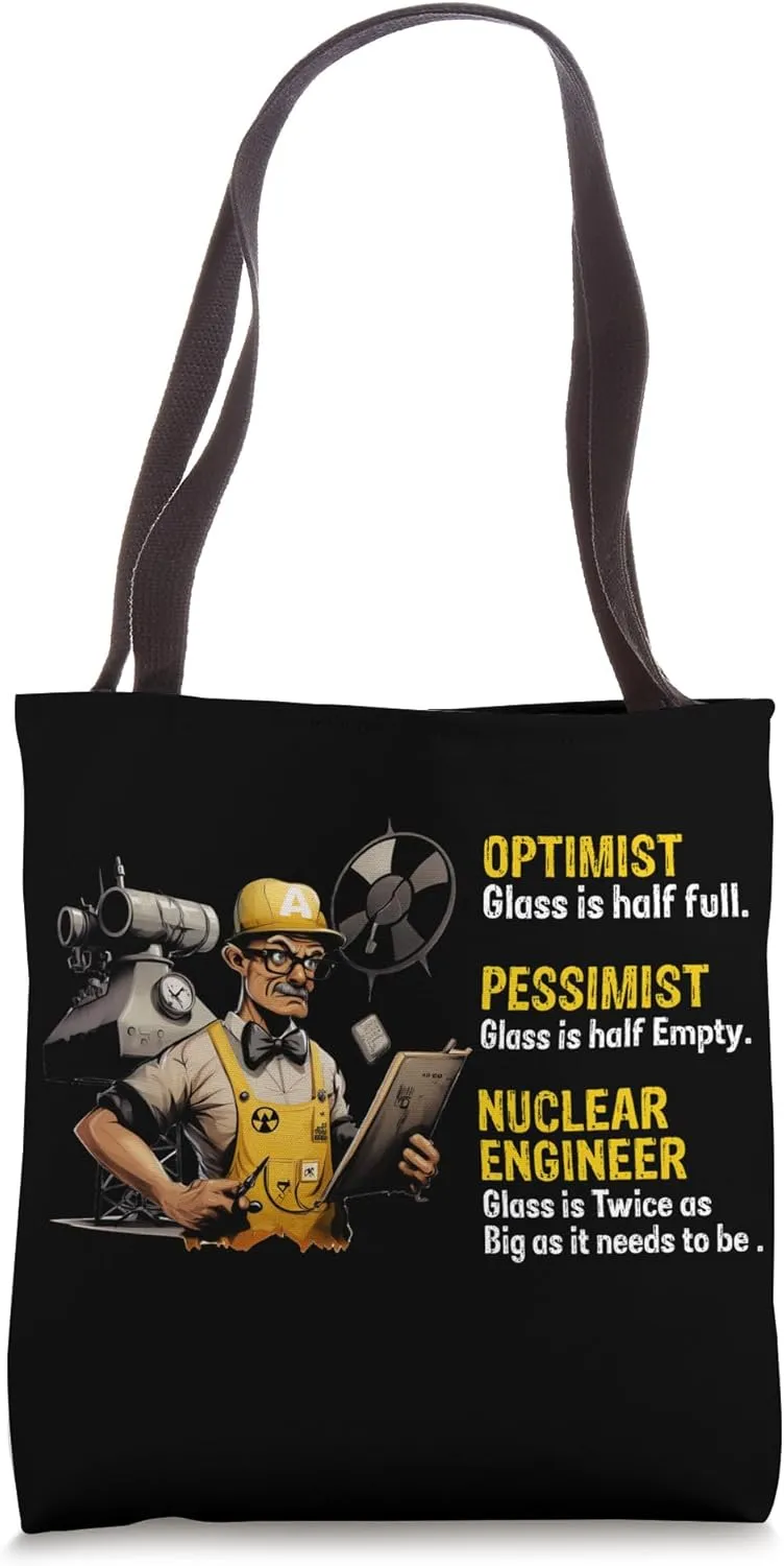 Nuclear Specialist for Atomic Energy and Clean Energy Tote Bag