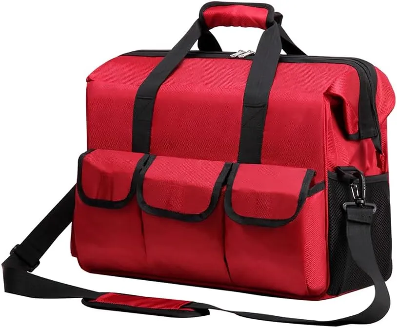 Nurse Doctor Duffle Bag Medical Nursing College School Student Essentials Supplies Home Health Nurse Clinical Duffel Bag Work Nursing Cna Accessories Gift New Er Lpn Rn Professional Assistant (red)