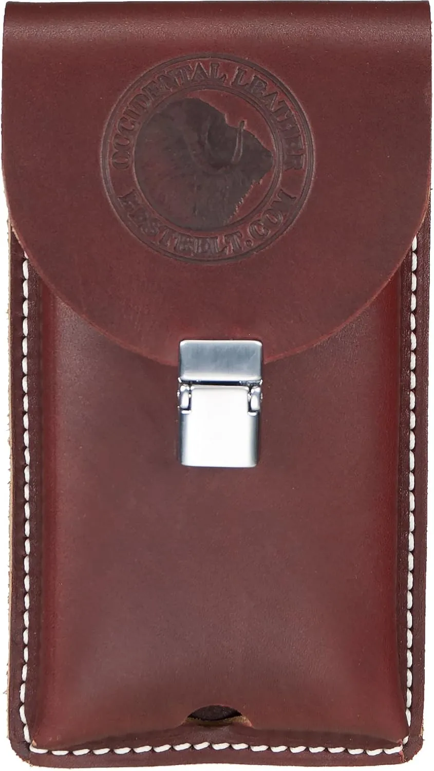 Occidental Leather 5328 Occidental LRG Clip-On Leather Phone Holster