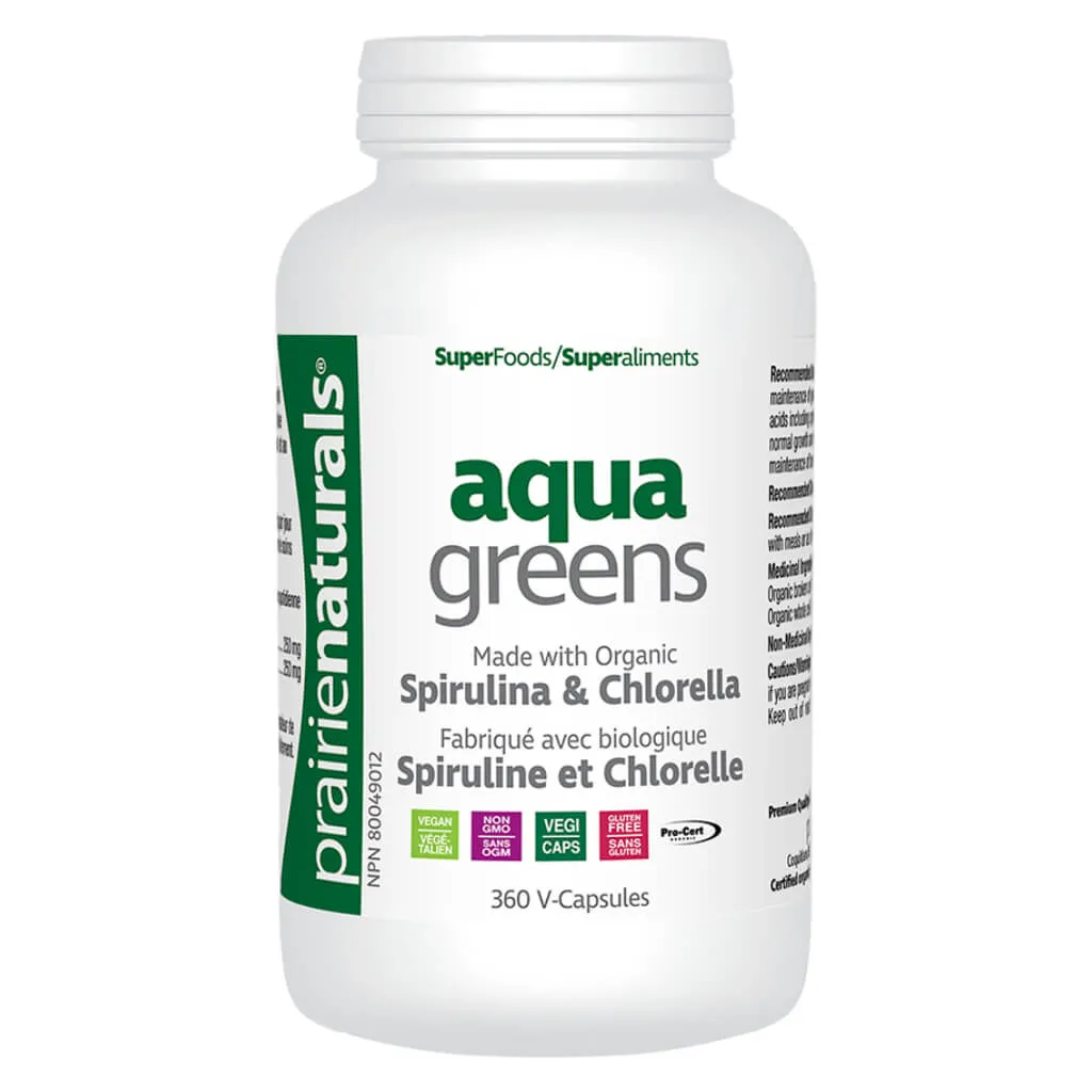 Organic Aqua Greens Capsules