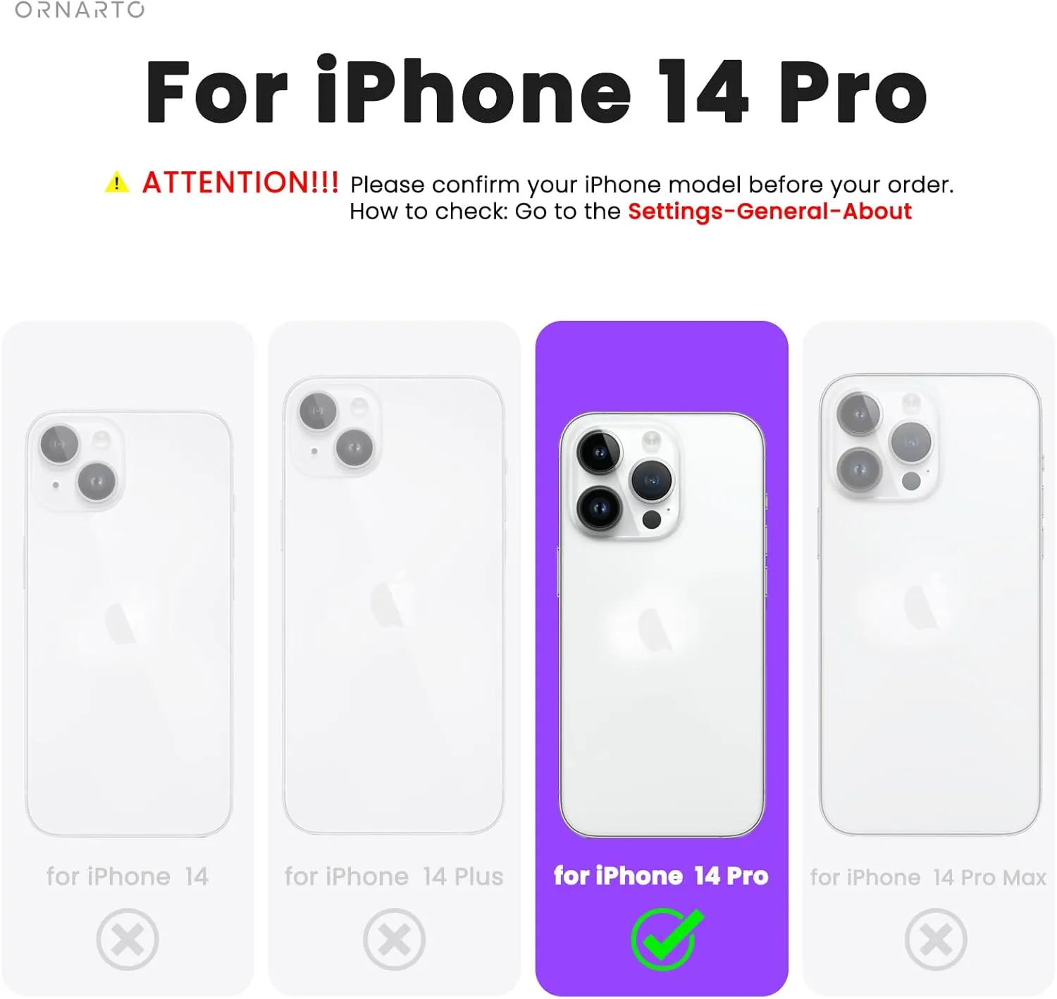 ORNARTO Compatible with iPhone 14 Pro Case 6.1, Slim Liquid Silicone 3 Layers Full Covered Soft Gel Rubber Phone Case Protective Cover with Microfiber Lining 6.1 inch-Clover Green