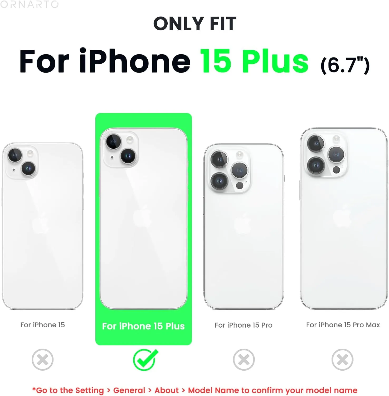 ORNARTO Compatible with iPhone 15 Plus Case 6.7", Slim Liquid Silicone 3 Layers Full Covered Soft Gel Rubber Cover Protective Phone Case with Anti-Scratch Microfiber Lining-Aqua Blue