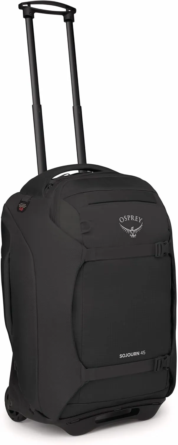 Osprey Sojourn 22"/45L Wheeled Travel Backpack with Harness, Black