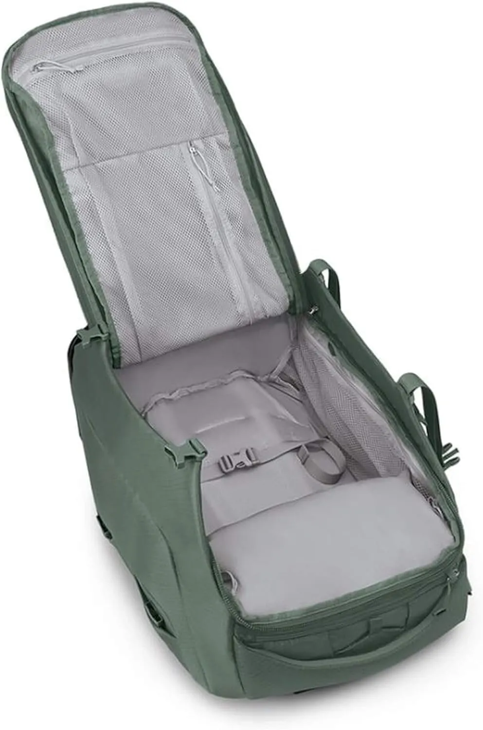 Osprey Sojourn 22"/45L Wheeled Travel Backpack with Harness, Koseret Green