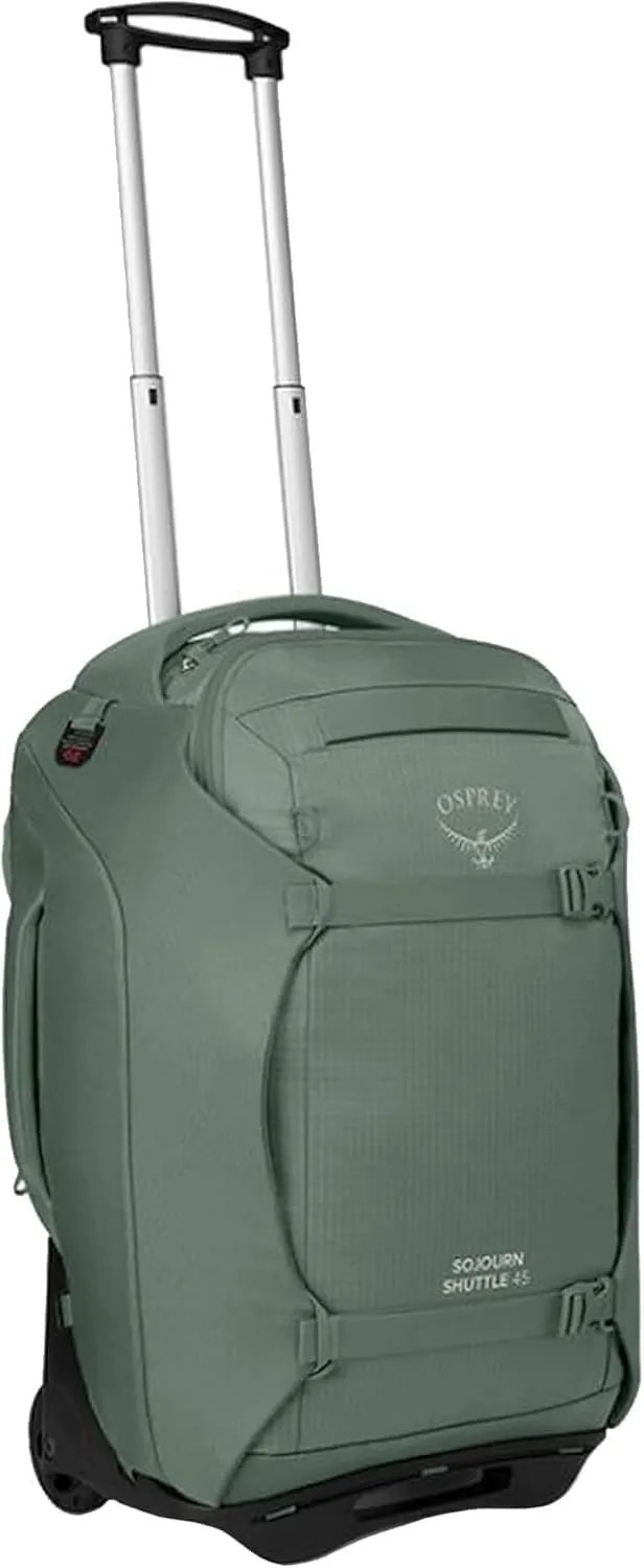 Osprey Sojourn 22"/45L Wheeled Travel Backpack with Harness, Koseret Green