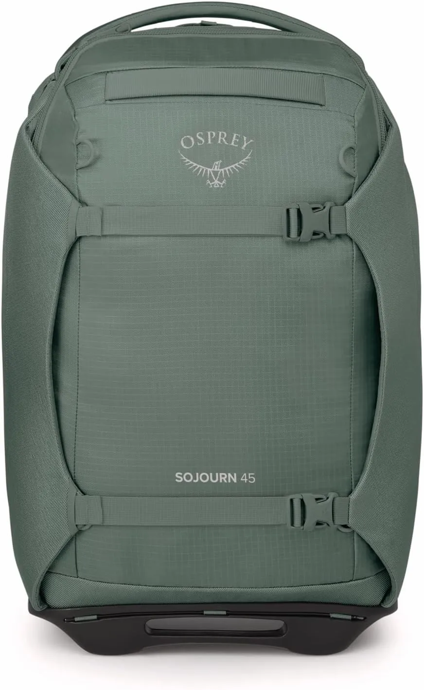 Osprey Sojourn 22"/45L Wheeled Travel Backpack with Harness, Koseret Green