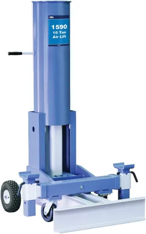 OTC 1590 10-Ton Air Lift Heavy Duty Portable Jack