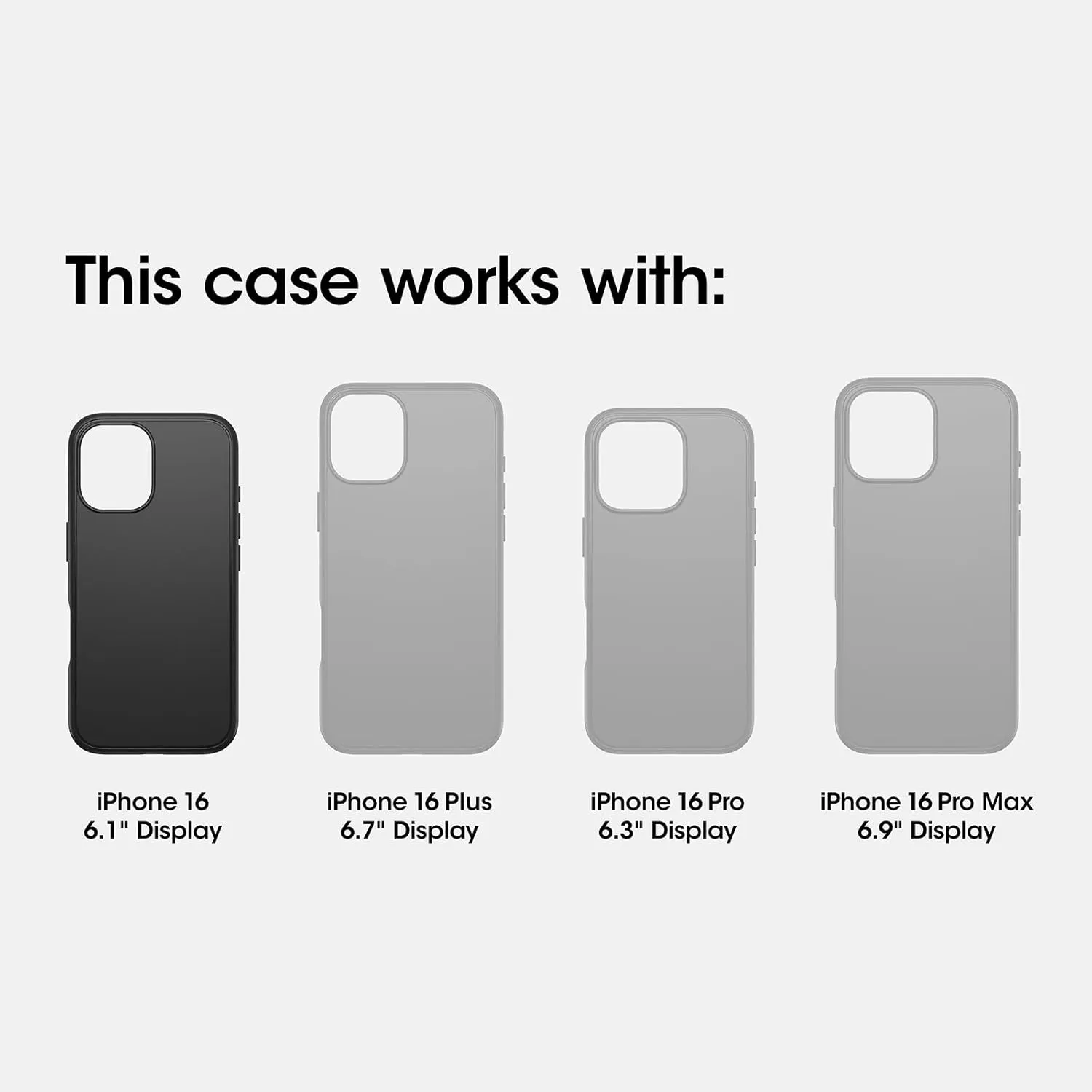 OtterBox iPhone 16 Defender Series XT Clear Case - High Desert Marble