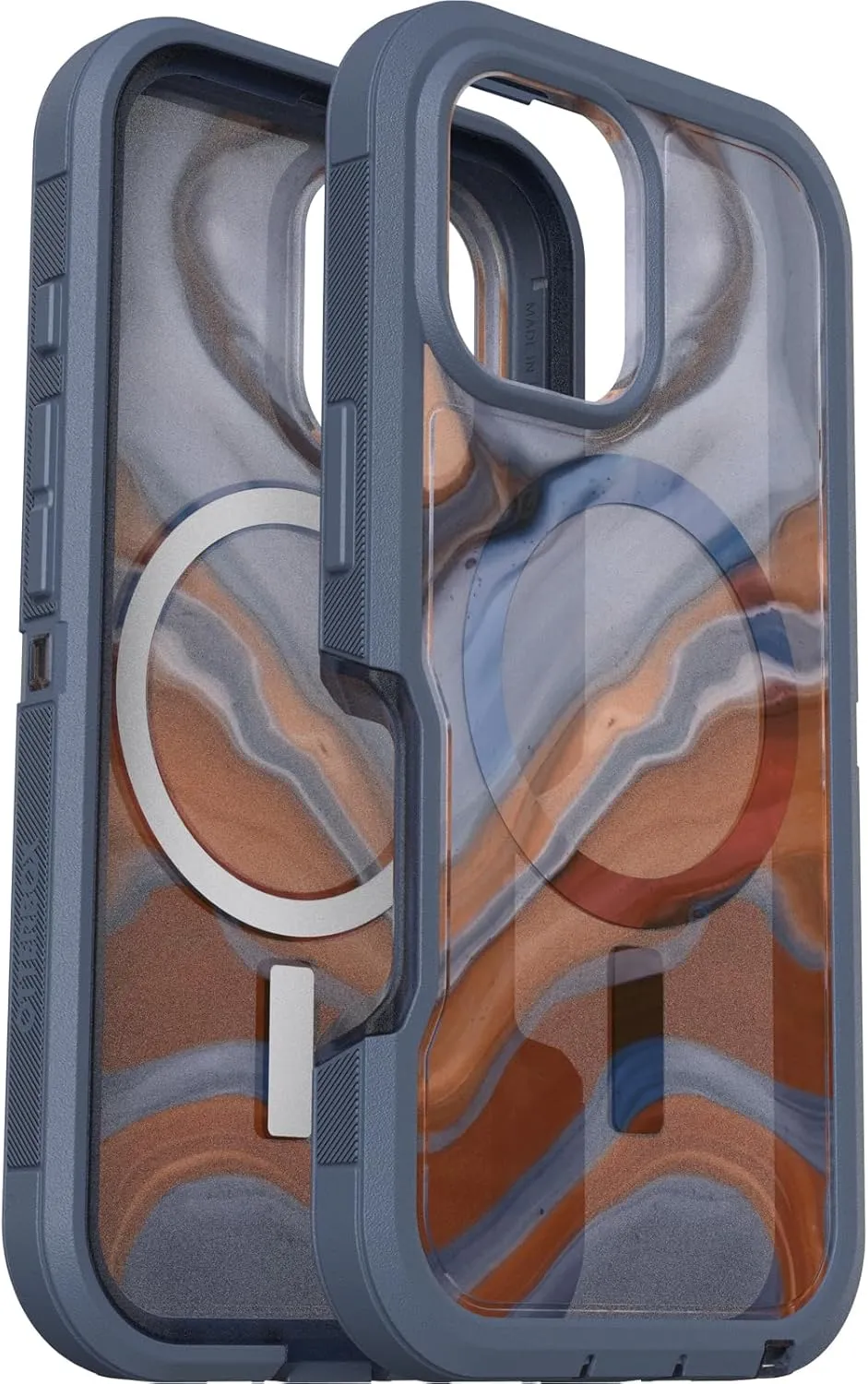 OtterBox iPhone 16 Defender Series XT Clear Case - High Desert Marble
