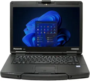 Panasonic Toughbook 54 MK3 Semi-Rugged Laptop, 14" HD Display, Core i5-7th Gen, 512GB SSD, 32GB, Webcam, DVD Super Multi, Windows 11 Pro, New Battery (Renewed)