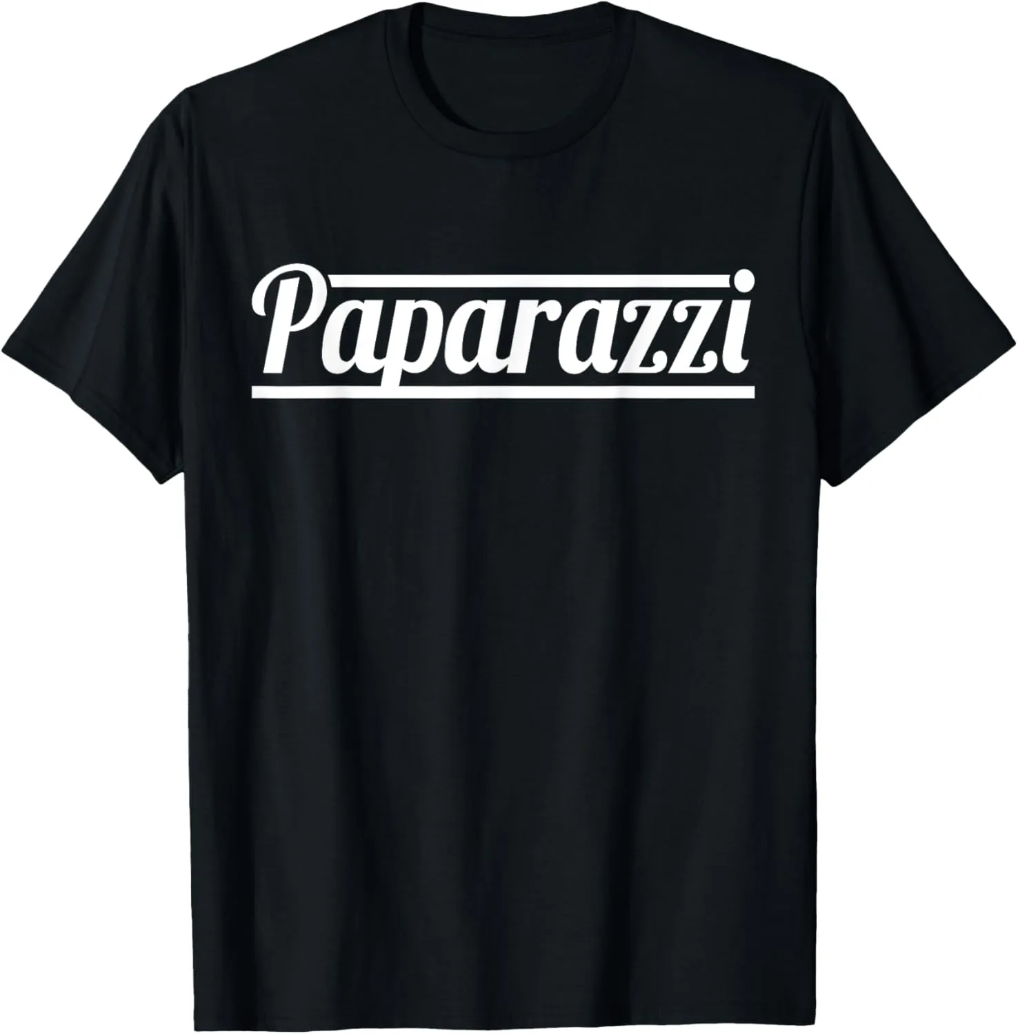 Paparazzi Funny Photographer T-Shirt Retro Humour Tee T-Shirt