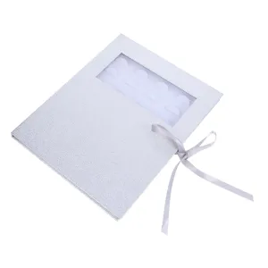 Paper Eyelash Case with Tray Lightweight Half Transparent False Eyelash Storage Box Design for Easy Access and Protection for Organizing of Lashes