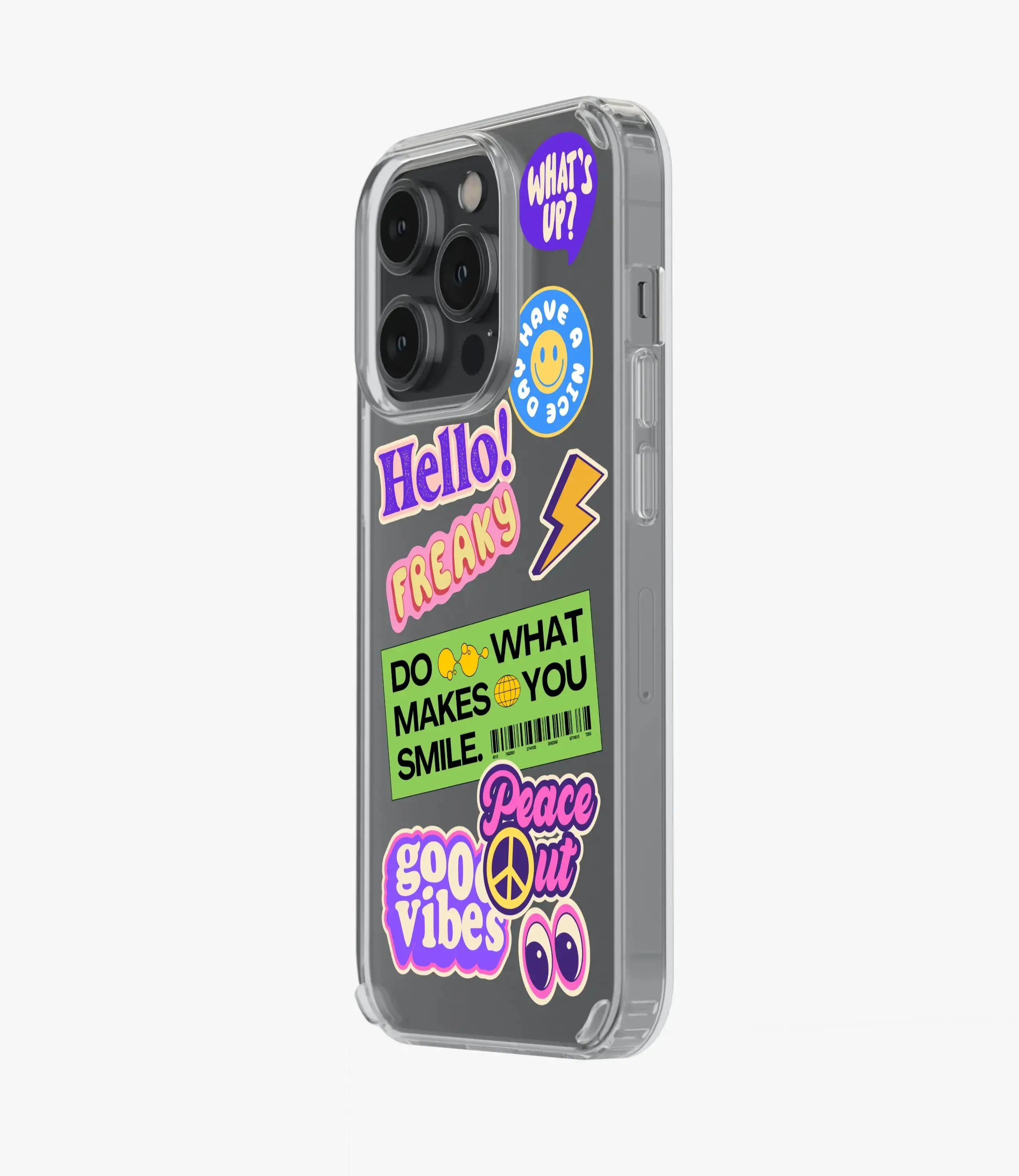 Peace Out Stride Silicone Phone Case