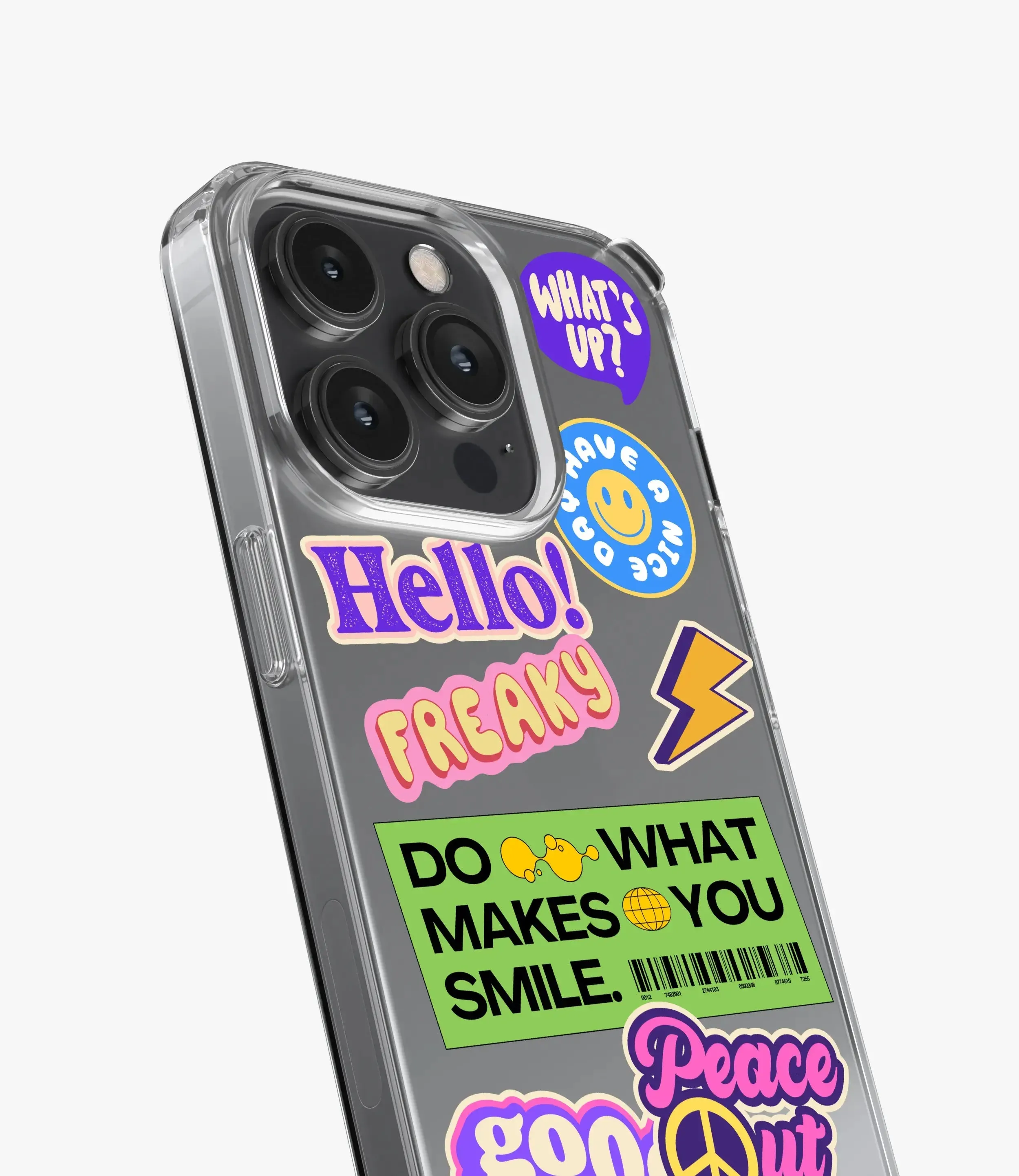 Peace Out Stride Silicone Phone Case