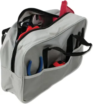 Performance Tool 1472 13-Inch Tool Bag Tough, Durable Nylon Design. Store Wrenches, Screwdrivers and Much More
