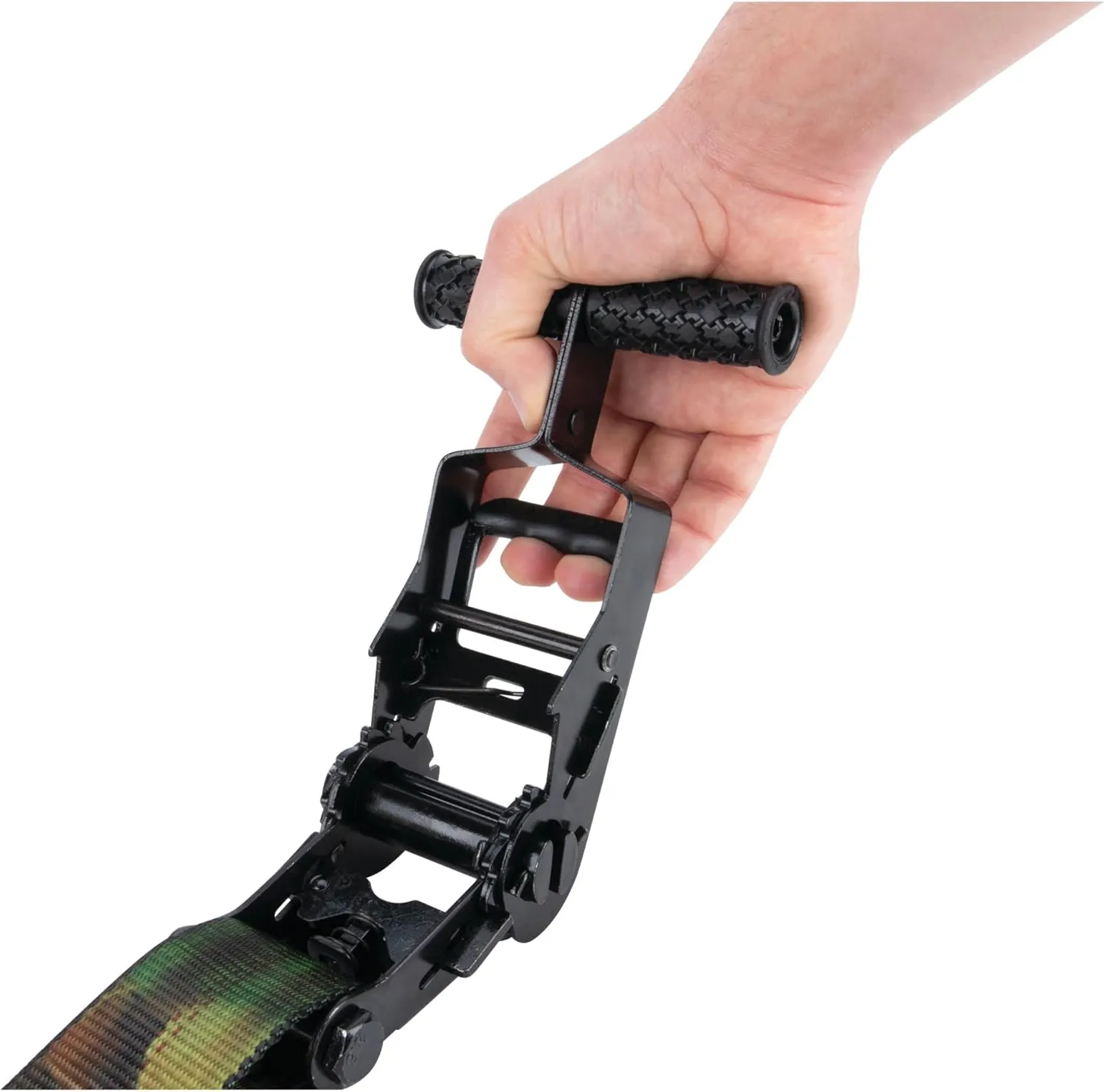 Performance Tool W1854 2-Inch X 16' Camo Tie Down Strap - Heavy Duty Ratchet Straps with Quick Release for Secure Cargo Transport and Outdoor Adventures