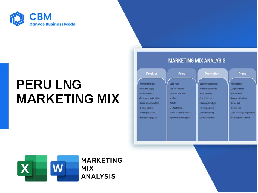 PERU LNG MARKETING MIX