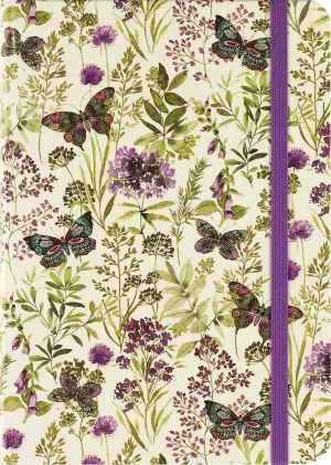 Peter Pauper Press Artisan Journals | Amethyst Butterflies Journal