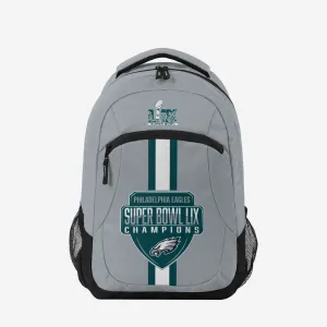 Philadelphia Eagles Super Bowl LIX Champions Action Backpack