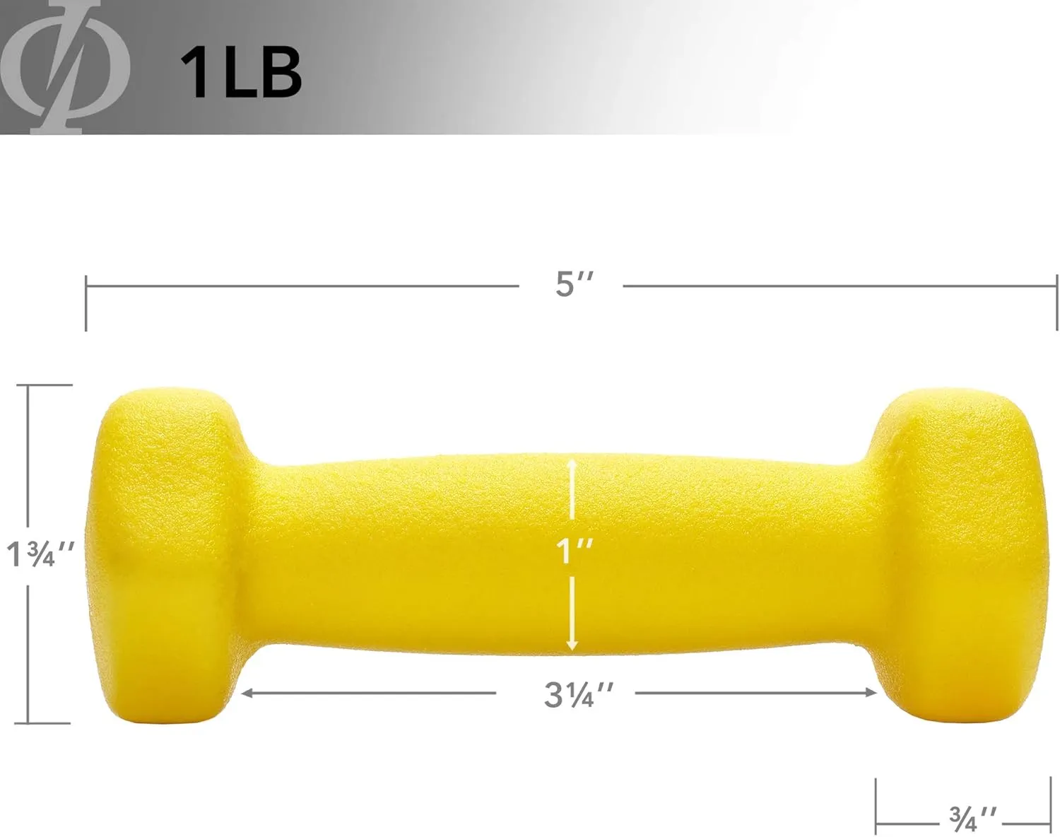 Philosophy Gym Set of 2 Neoprene Dumbbell Hand Weights, Hexagon Shape