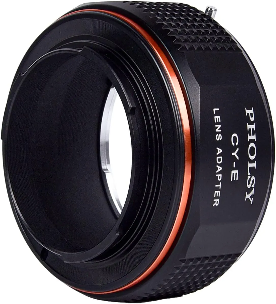 PHOLSY Lens Mount Adapter Manual Focus: Compatible with Contax/Yashica (C/Y) Lens to Sony E (NEX) Camera Body