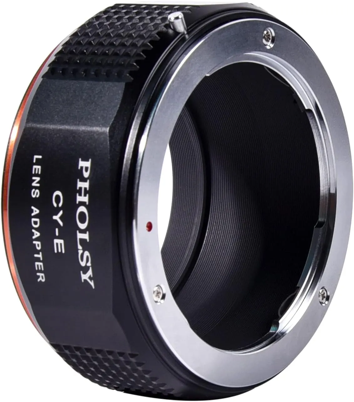 PHOLSY Lens Mount Adapter Manual Focus: Compatible with Contax/Yashica (C/Y) Lens to Sony E (NEX) Camera Body