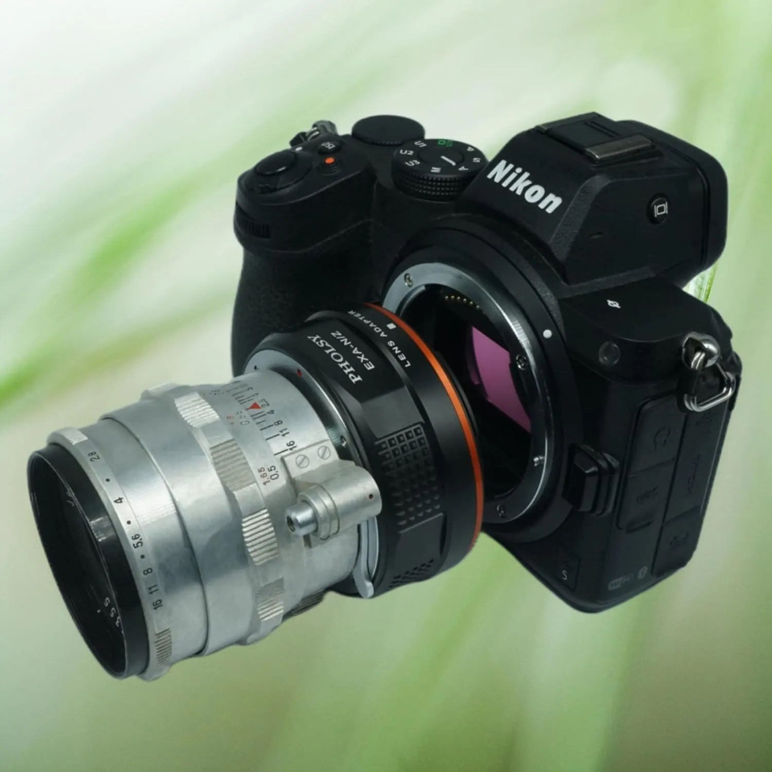 PHOLSY Lens Mount Adapter Manual Focus: Compatible with Exakta (NOT Compatible with Topcon) Lens to Nikon Z Camera Body