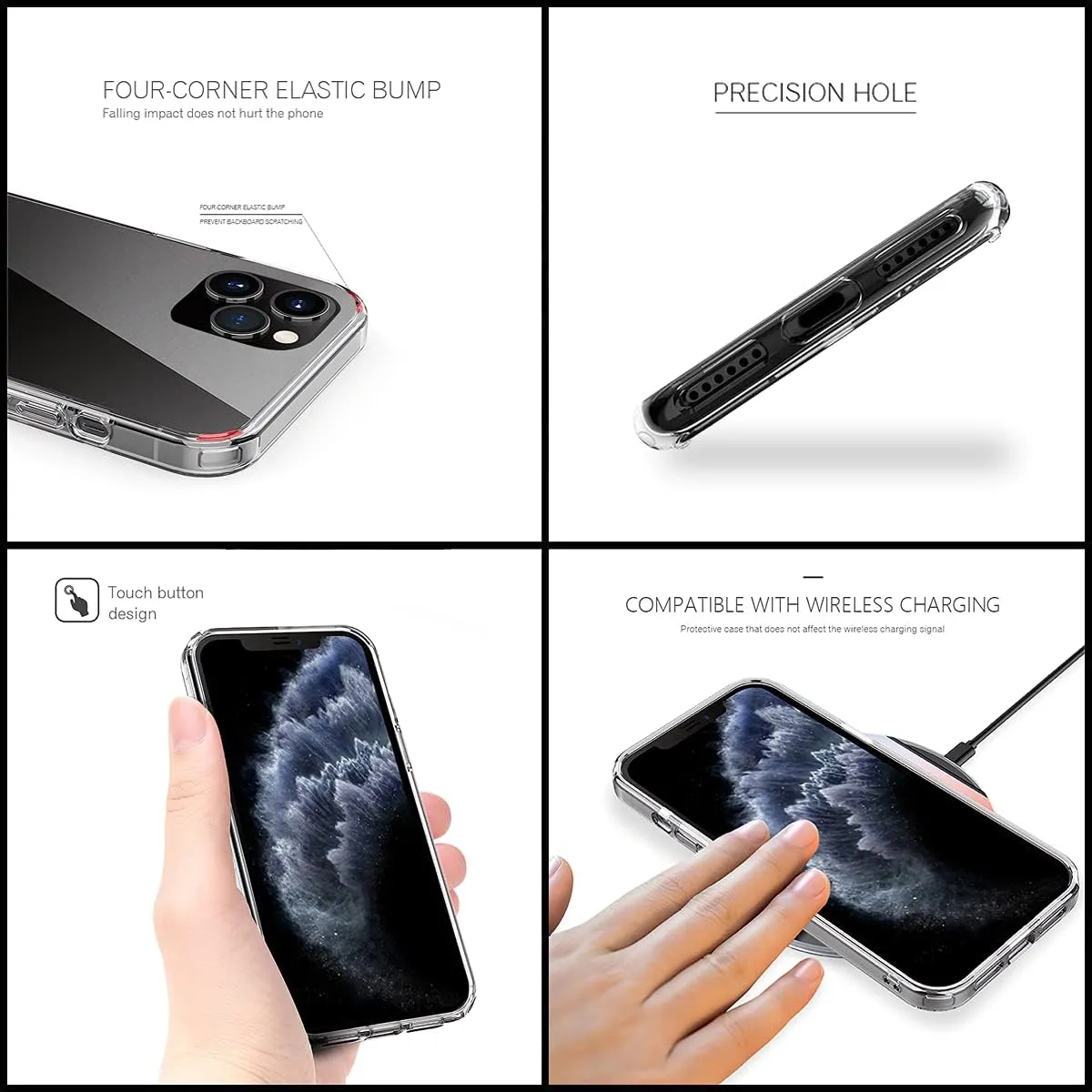 Phone Case Hunting Shockproof Gear Cover Sitka Accessories Compatible with iPhone 13 Ultra, Transparent