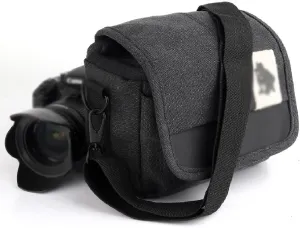 Photo Camera Bag Shoulder Bag Storage Shoulder Bag Shoulder Diagonal Camera Bag Storage Bag(Black)