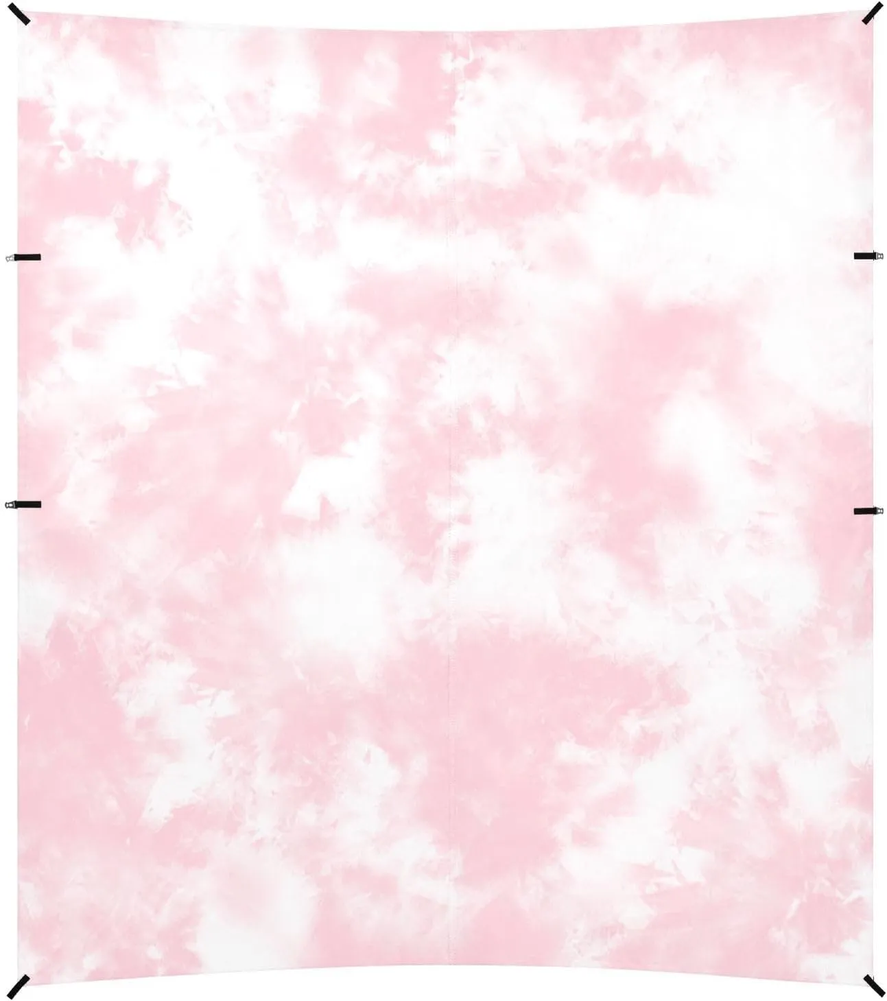 Pink Tie Dye Beach Tent UPF50  Water-Resistant Large Sun Shade with Carrying Bag for Camping Trips, Fishing, Backyard Fun or Picnics