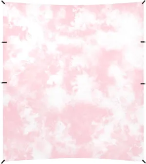 Pink Tie Dye Beach Tent UPF50  Water-Resistant Large Sun Shade with Carrying Bag for Camping Trips, Fishing, Backyard Fun or Picnics