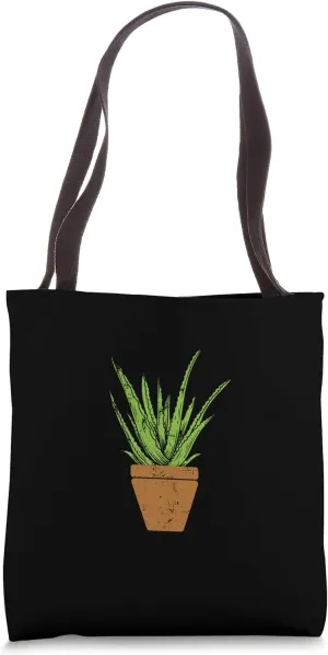 Plant Aloe Vera Cosmetics Nature Tote Bag