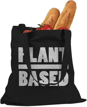 Plant Based Cotton Canvas Tote Bag