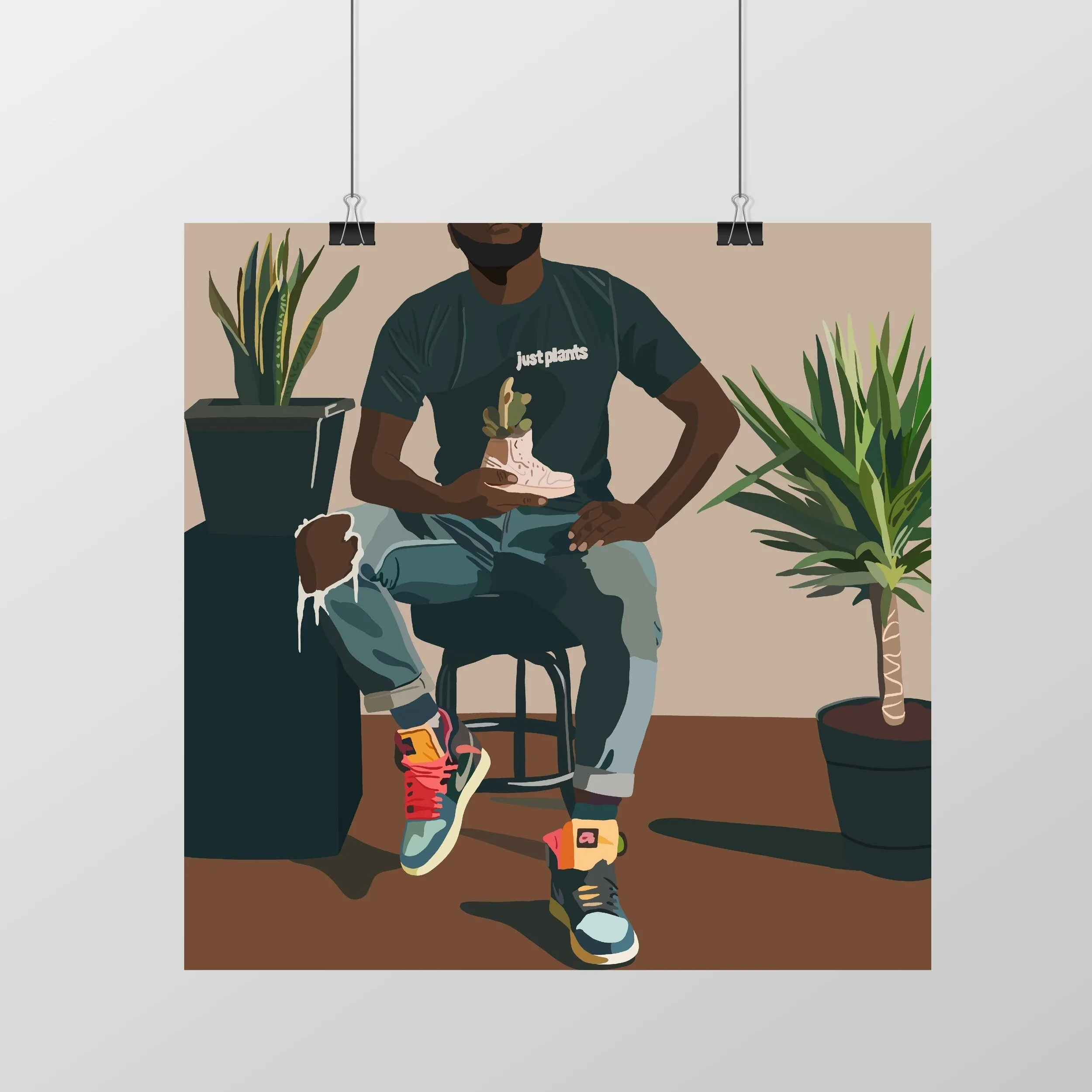 Plant Daddy (Just Plants) Canvas
