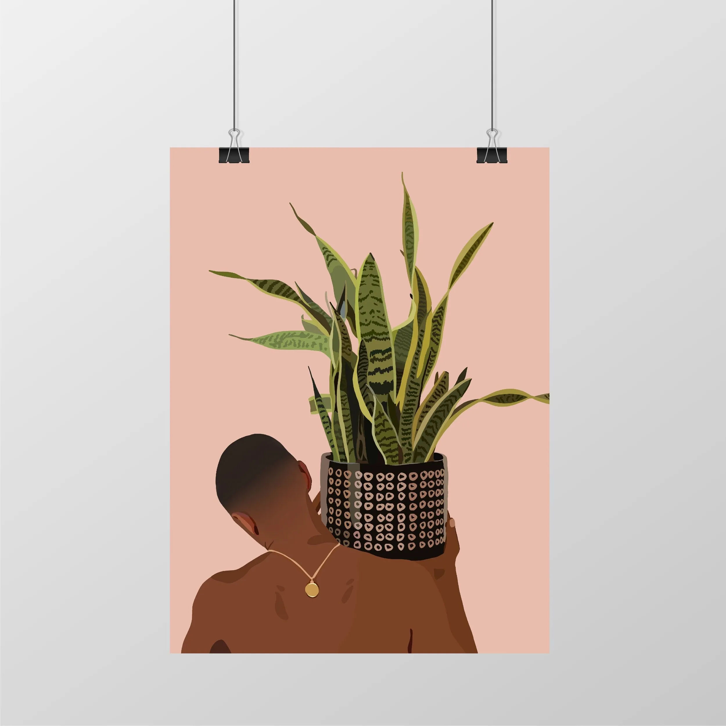 Plant Daddy (Snake Plant) Canvas